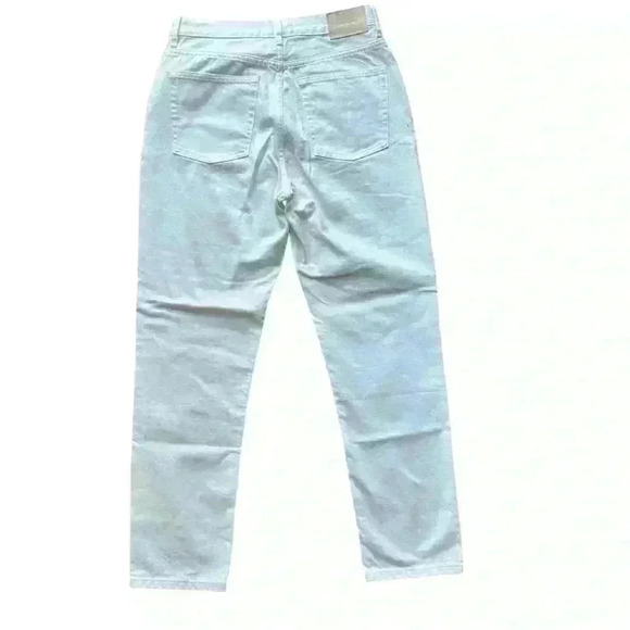 EVERLANE cheeky jeans SZ 28 color Bone no stain - Picture 5 of 12